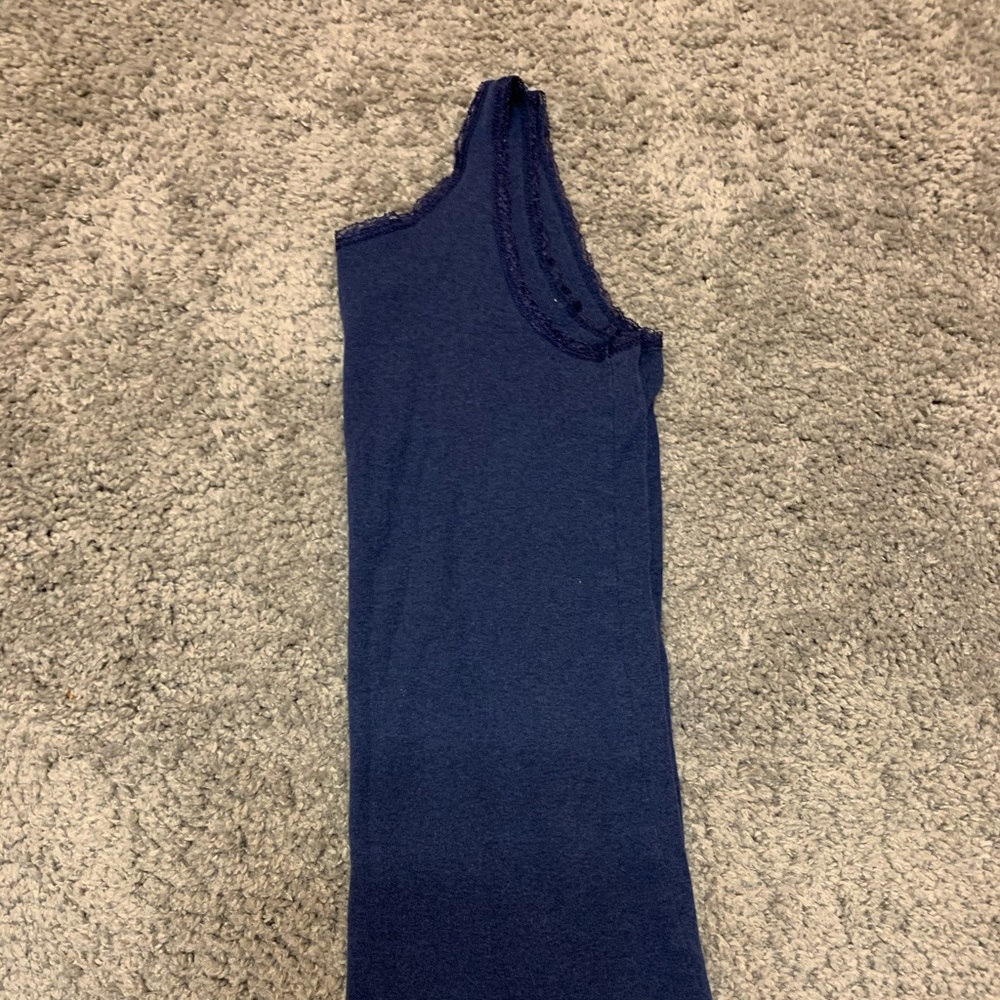 Navy blue tank top